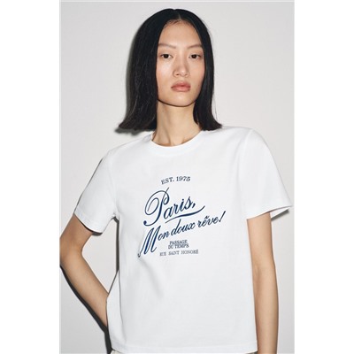 SLOGAN T-SHIRT
