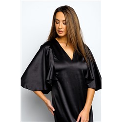 Платье длинное с воланами 397BLK