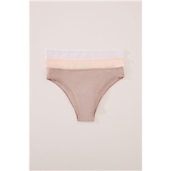 Pack 3 bragas brasileñas microfibra