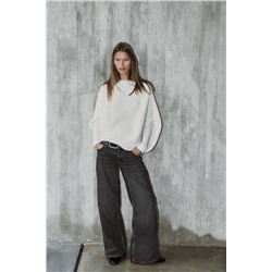 VOLUME TEXTURED KNIT JUMPER