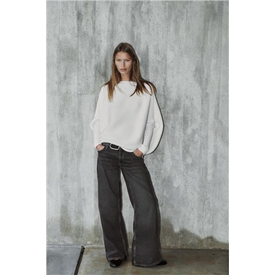 VOLUME TEXTURED KNIT JUMPER