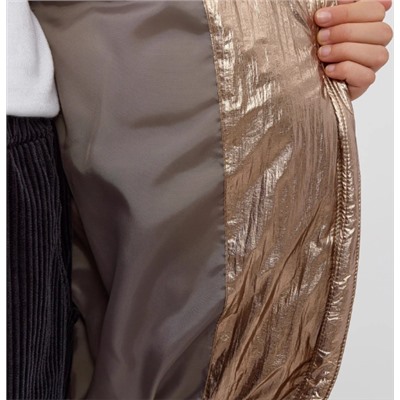 Зимняя куртка золотистая. Экспорт