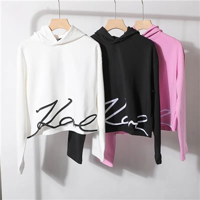 Женское укороченное худи КАР*Л 😎