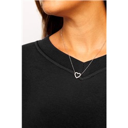 Свитшот худи оверсайз кофта с начесом 387BLK