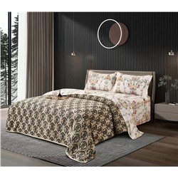 Скидки🔥Кавалли   плед + простыня+ наволочки   100% люкс хлопок  Простыня наволочки сатин  В набор входит: Плед махровый: 200-230см-1шт Простыня сатин 230*250см-1шт  Наволочки сатин 50*70см-2шт