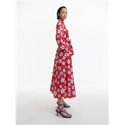 Gemustertes Maxikleid