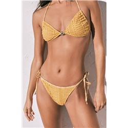 Braga bikini clásica crochet multicolor