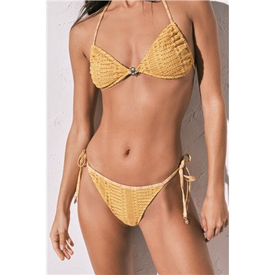 Braga bikini clásica crochet multicolor