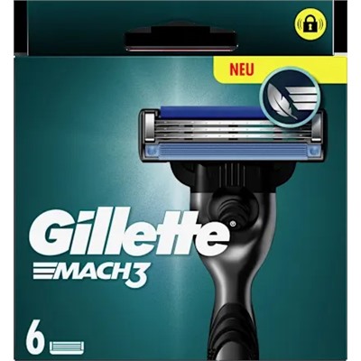 Rasierklingen, Mach3, 6 St