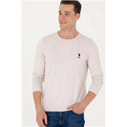 Erkek Taş Melanj Basic Kazak