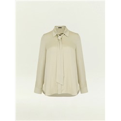 Рубашка с воротником-галстуком из смесовой вискозы, B3241/silk