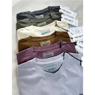 Футболка с эффектом потертостей Кархат*т