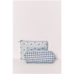 Pack 2 neceseres patchwork