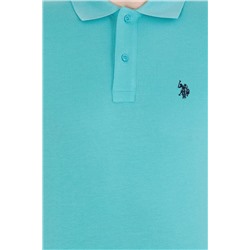 Erkek Mint Basic Polo Yaka Tişört