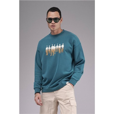 Свитшот бирюза