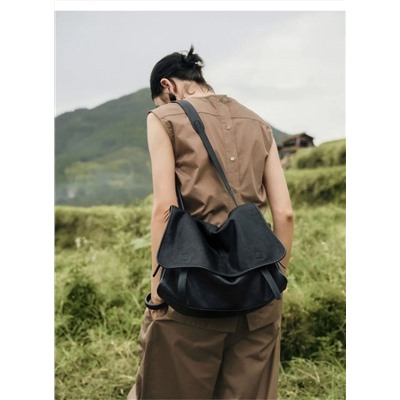 Женская вместительная кожаная сумка, экспортная фабрика