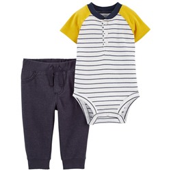 2-Piece Dinosaur Bodysuit Pant Set