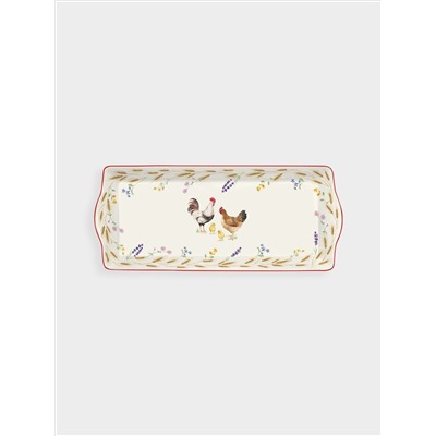 Блюдо, 35x15 см, прямоугольное, Country Life
