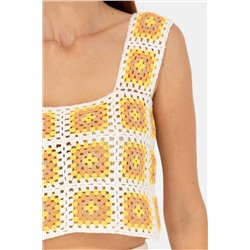 Kadın Krem V - Yaka Kazak