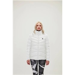 Bad Bear Kadın Kırık Beyaz Kapüşonlu Puffer Night Şişme Mont