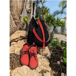 Ab. Zapatos 1619 New R · FUEGO+AB.Z · Pelle · 21-38 (500) ЧЁРНЫЙ+Ab.Z cinturón 160 rojo АКЦИЯ