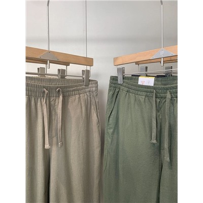 Мужские штаны из смесового льна, экспорт в Корею  ГЕС*С