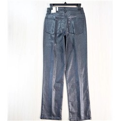 Женские глянцевые эластичные штаны