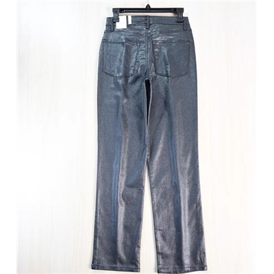 Женские глянцевые эластичные штаны