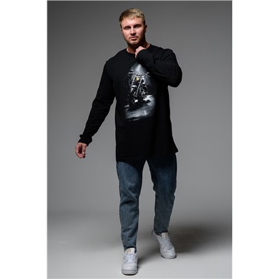 8533 футболка с дл.рукавом мужская