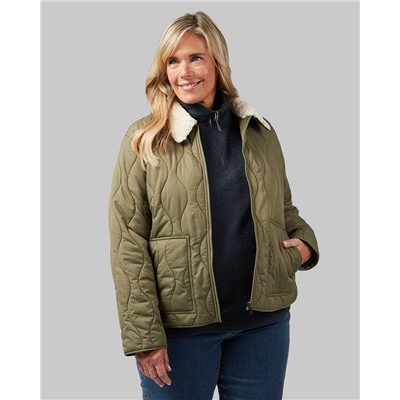 WOMEN'S SHIELD TECH ONION QUILTED JACKET
