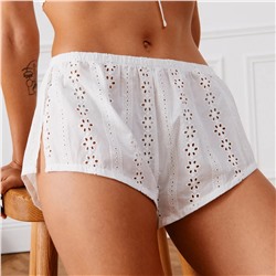 Pantalón corto de ganchillo