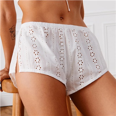 Pantalón corto de ganchillo