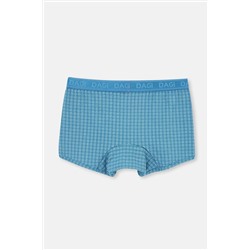 Dagi Mavi-Yeşil 3'lü Desenli Micro Modal Boxer