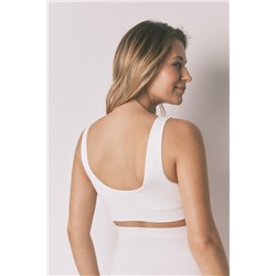 Sujetador "maternity" halter cruzado blanco FANTASTIC