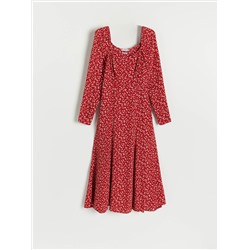 EcoVero™ Gemusterte Bluse