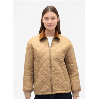 Relaxed Quilted Nylon Jacket