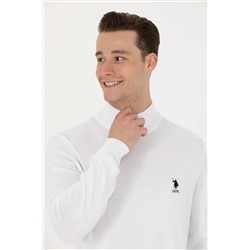 Erkek Beyaz Basic Kazak