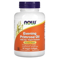 Жирные кислоты NOW Foods Evening Primrose Oil 1000 mg (90)