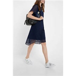 Vestido evasé floral