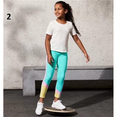 Спортивные лосины для девочек Экспорт (122-176)