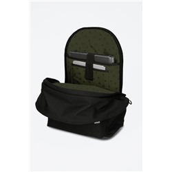 Mochila Luca Negro y caqui