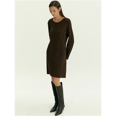 Трикотажное платье из вискозы, PL1738/cafino