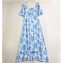 Платье с французским ретро-принтом