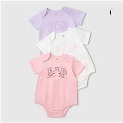 Детские боди ГЭ*П🩶  Комплект из 3х штук  Оригинал