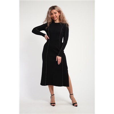 Платье женское кашкорсе со швом ПлЖ-01