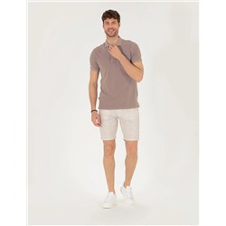 Vizon Slim Fit Dokulu Polo Yaka Tişört