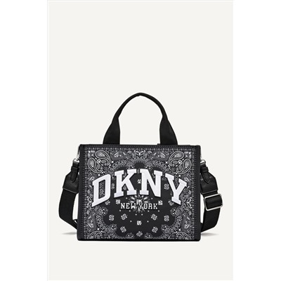 HADLEE SMALL EMBROIDERED LOGO TOTE