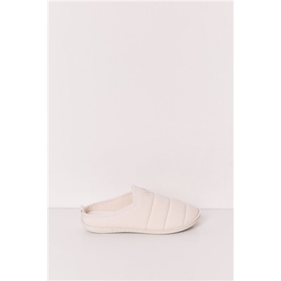 Zapatillas casa acolchadas blanco
