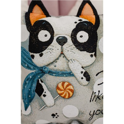 Наволочка декоративная Бульдог 32*32