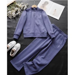 Спортивный костюм для девочки. Материал: 77% хлопок, 23% полиэстер